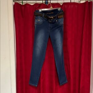 Classic Blue Skinny Jeans for Women